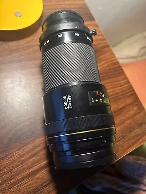 Minolta Maxxum Apo Tele 80-200 72mm Black • $275