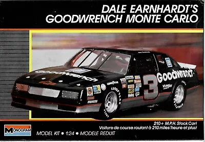 Monogram 2900 Dale Earnhardt's Goodwrench Monte Carlo Model Kit • $25.75
