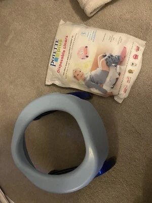 £3 • Buy Potette Plus Folding Travel Potty With Approx 15 Liners