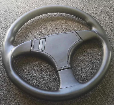 Rare Momo Hella 350mm Collab Steering Wheel With Horn Pad Jdm E30 W124 E36 Bmw • $450