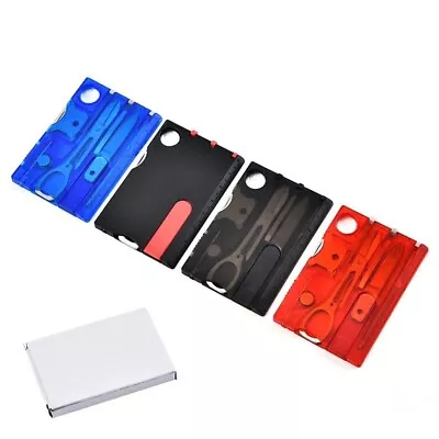 Swisscard Style Multifunction Multi Tool Gadget. Red. Seconds • £3.99