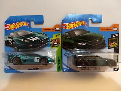 2020 Hot Wheels JAGUAR XJ220 And JAGUAR XE SV PROJECT 8 On Short Card • £9.99