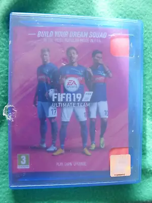 Playstation 4 Computer Game – Fifa 19 Ultimate Team Great Con  • £6