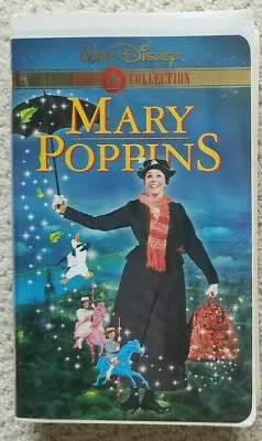 Mary Poppins VHS Julie Andrews Dick Van Dyke Gold Collection Musical Ex • $5.99