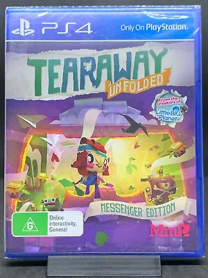 Tearaway Unfolded PS4 PlayStation 4 Sony PAL SEALED • $17.50