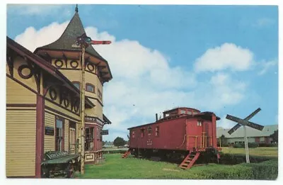 Chatham Cape Cod MA Railroad Museum Train Postcard Massachusetts • $1.99