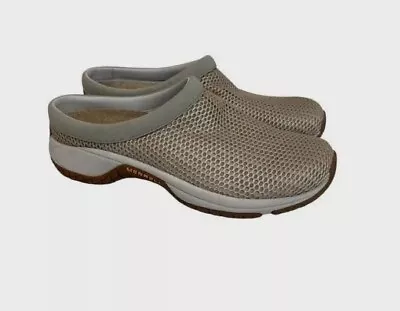 Merrell Encore Breeze Shoes Women’s Slip On OrthoLite Beige Q Form Sz 7.5 MOC • $27
