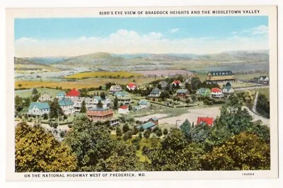 Braddock Heights Middletown Valley Frederick Maryland C1920's National Highway • $1.45