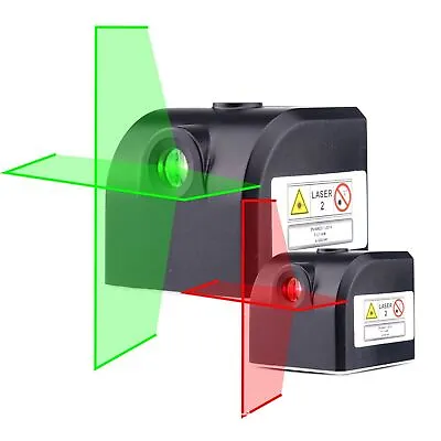 Cross Red Green Laser Level Vertical 2 Line 1 Point Leveling With Magnet USB • $16.33