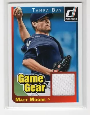  2014 Donruss Game Gear Jersey #25 Matt Moore • $9.95