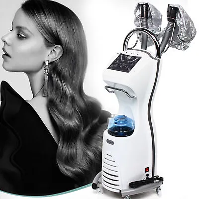 Stand Hair Steamer Hair Dryer Rolling Ozone Oil Treatment Machine Beauty Salon • $211