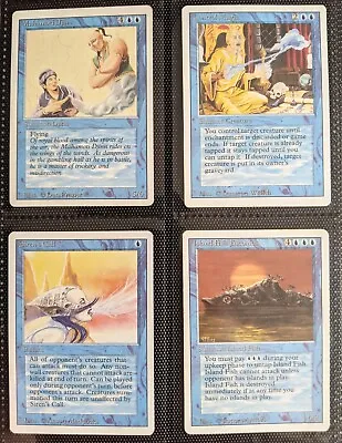 Magic The Gathering Mtg Collection Binder Vintage 1994 Lot Revised Only Playsets • $39.95