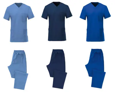 £12.99 • Buy Medical Scrubs Top Trousers Uniform NHS Hospital GP Dentists. Colours Available