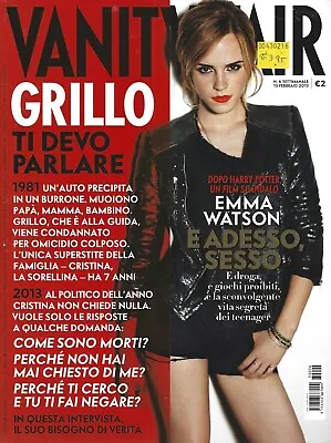 Emma Watson Vanity Fair Magazine Italia Italy 2/13/13  • $29.99