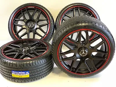 20  WHEELS RIMS TIRES FIT S C CL MERCEDES BENZ AMG S63 Redline Edition New SET 4 • $2494