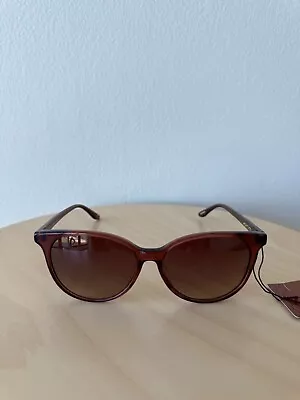 New Oroton Sunglasses Eyewear Glasses Womens Myall Syrup Cat Eye Brown Tone • $125