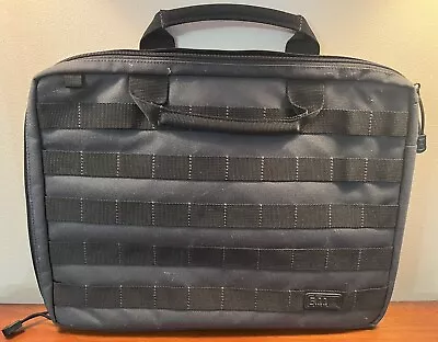 5.11 Tactical Black Padded Laptop Bag Briefcase Top Handle Carry • $45