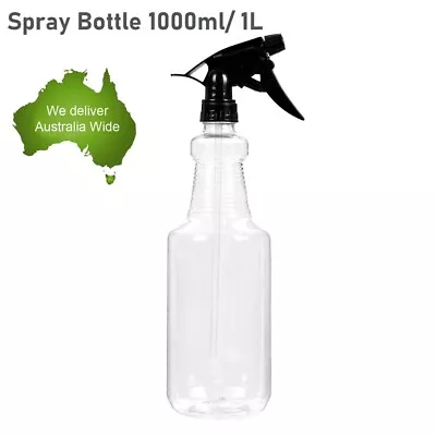 Spray Bottle Water Garden Plant Flower Trigger Plastic 1000ml 1L Dispenser Clean • $69.99