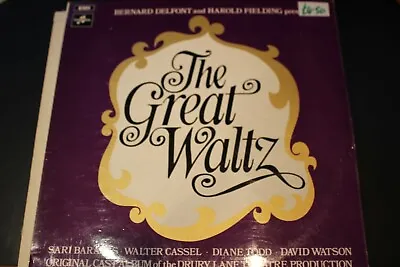 £5.60 • Buy THE GREAT WALTZ 1970 Original London Cast LP With Original Theatre Programme 79