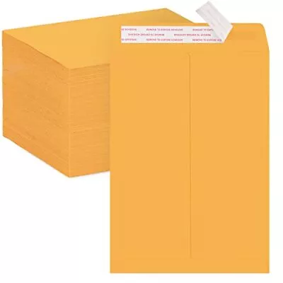 Manila Envelopes Self Seal 9 X12 100Pack 9 X12 Mailing Envelopes In  Ma • $28.13