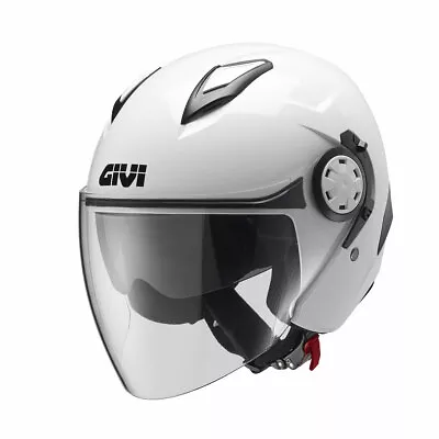 Helmet Jet GIVI 12.3 STRATOS Glossy White • $235.28