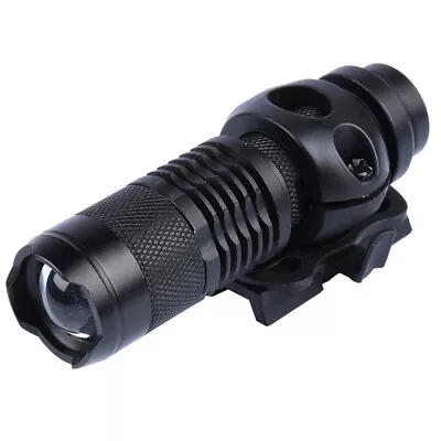 Tactical Helmet Light LED Strobe Mini Telescopic Zoom Flashlight Hunting Light • $20.79