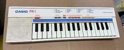 Vintage Casio PK-1 Electric Keyboard 32 Key Pulse Code Modulation PCM Mini WORKS • $49.99