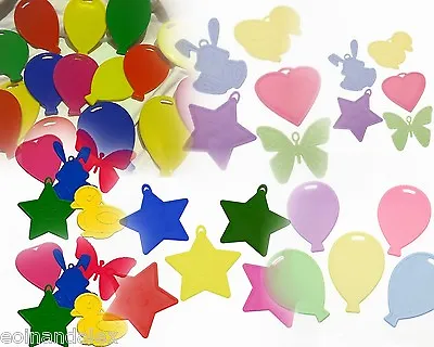 £1.95 • Buy Balloon Plastic Weights  Heart, Balloon, Star, Animal Mix 1 To 100 Party 