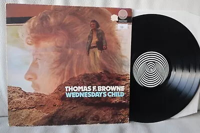 THOMAS F BROWNE Wednesday's Child OR UK VERTIGO SWIRL LP Acid Folk Prog Psych • $199