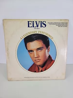 Elvis Presley A Legendary Performer Volume 3 LP 1978 RCA CPL1-3082 Made In USA • $5.85