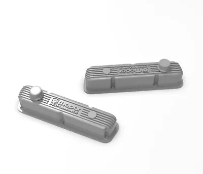 1:25 Small Block Mopar Performance  Style Valve Covers 2pk (4 Pieces) • $15