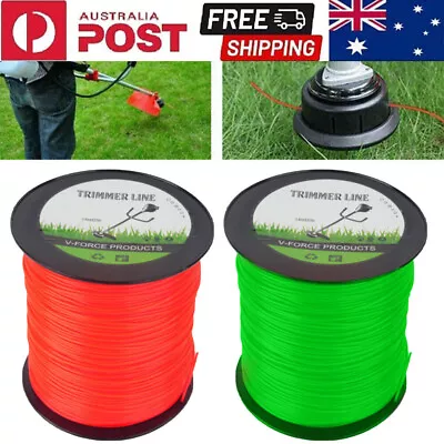 AU 2.7MM X 210M COMMERCIAL USE TRIMMER LINE MOWING Whipper Snipper Cord Rope • $21.37