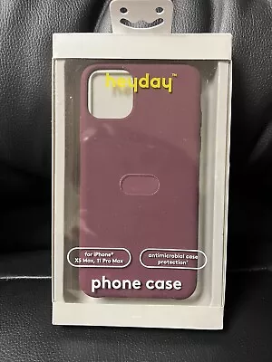 New Heyday Silicone Phone Case For Apple IPhone XS Max 11 Pro Max - Mulberry • $2.99