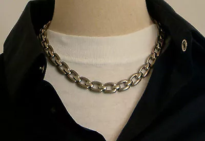 Men's Titanium Necklace 18  46cm's Extra Links Avail To Extend  TN001 • $143.78