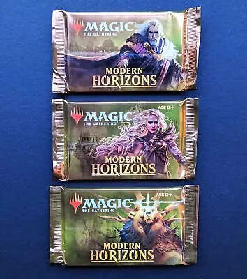 Modern Horizons 1 - Booster  X3  - Factory Sealed - Lot Of 3 MTG Booster Packs • $20.99