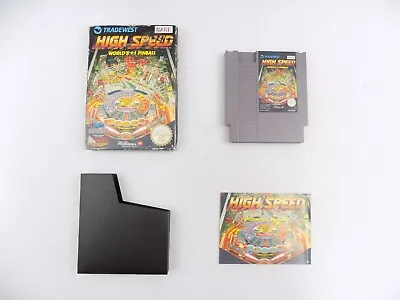 Boxed Nintendo Entertainment NES High Speed World #1 Pinball - Inc Manual - PAL- • $63.92