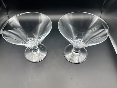 2 Vintage Bodum Martini Glasses - Discontinued And Rare - EUC • $22