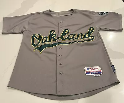 Team Issued Oakland Athletics A’s Authentic On-Field Majestic Jersey Mens Small • $90