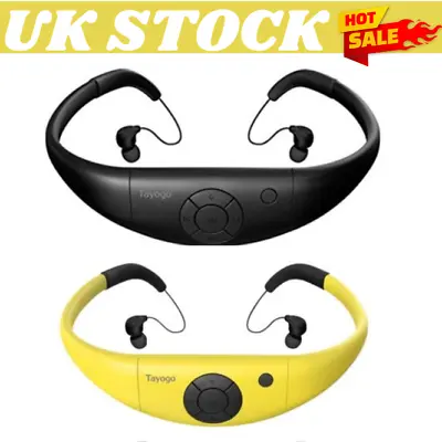 Tayogo Waterproof Mp3 Player Swimming Waterproof 8GB For Swimming Headset GIFT • £31.48