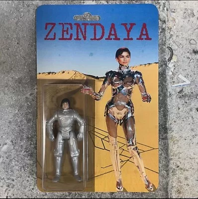 Custom Robot Zendaya Android Suit Dune Premiere 3.75” Figure C3po Metal Arrakis • $44