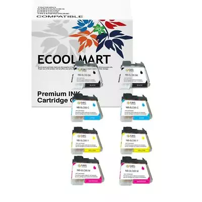 8 Pack LC65 Ink Set Fits Brother MFC-6490CW MFC-5890CN MFC-5895CW Printer • $11.72