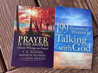 2 Prayer Booklets - E.M. Bounds Andrew Murray John Wesley • $9.28