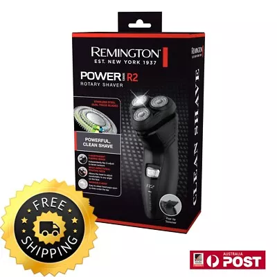 REMINGTON Electric Mens Shaver Razor Washable Head Pop Up Trimmer Rotary Shaving • $51.95