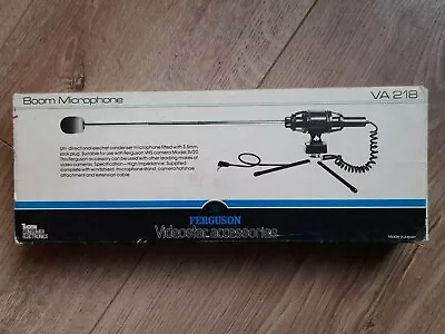 £20 • Buy Ferguson Videostar VA218 Microphone With Original Box....Full Working Order.....
