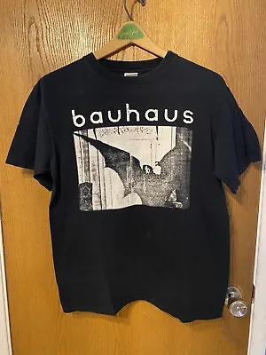 2006 Bauhaus Shirt Post-Punk Band Shirt Medium Andvil Black Vintage Metal Rock • $149.99