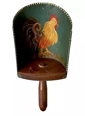 Primitive VTG Grain Feed Farm Scoop Metal Wood HAND MADE HAND PAINTED WALL DECOR • $79.99