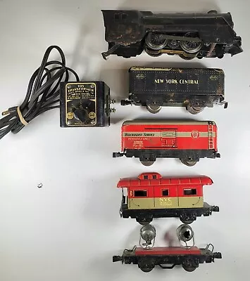 Vintage Marx Tinplate Electrical Train Set & Transformer • $50
