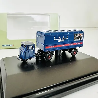 Oxford Diecast N Gauge 1:148 Railway Scale LNER Mechanical Horse Lorry Model • £8.95