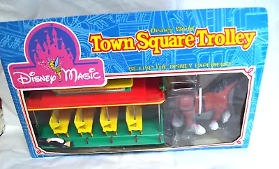 Vintage Disney Magic Disny World Town Square Trolley Horse Conductor  NOS 60308 • $25.99