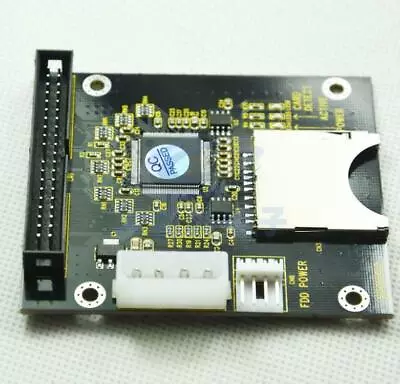 SD Memory To 3.5 Inch 40Pin Male IDE Hard Disk Drive HDD Card Adapter Converter • £12.02